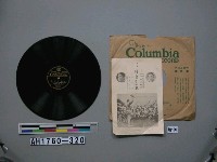 藏品(「皇軍へ感謝の歌、續露營の歌」唱片)的圖片